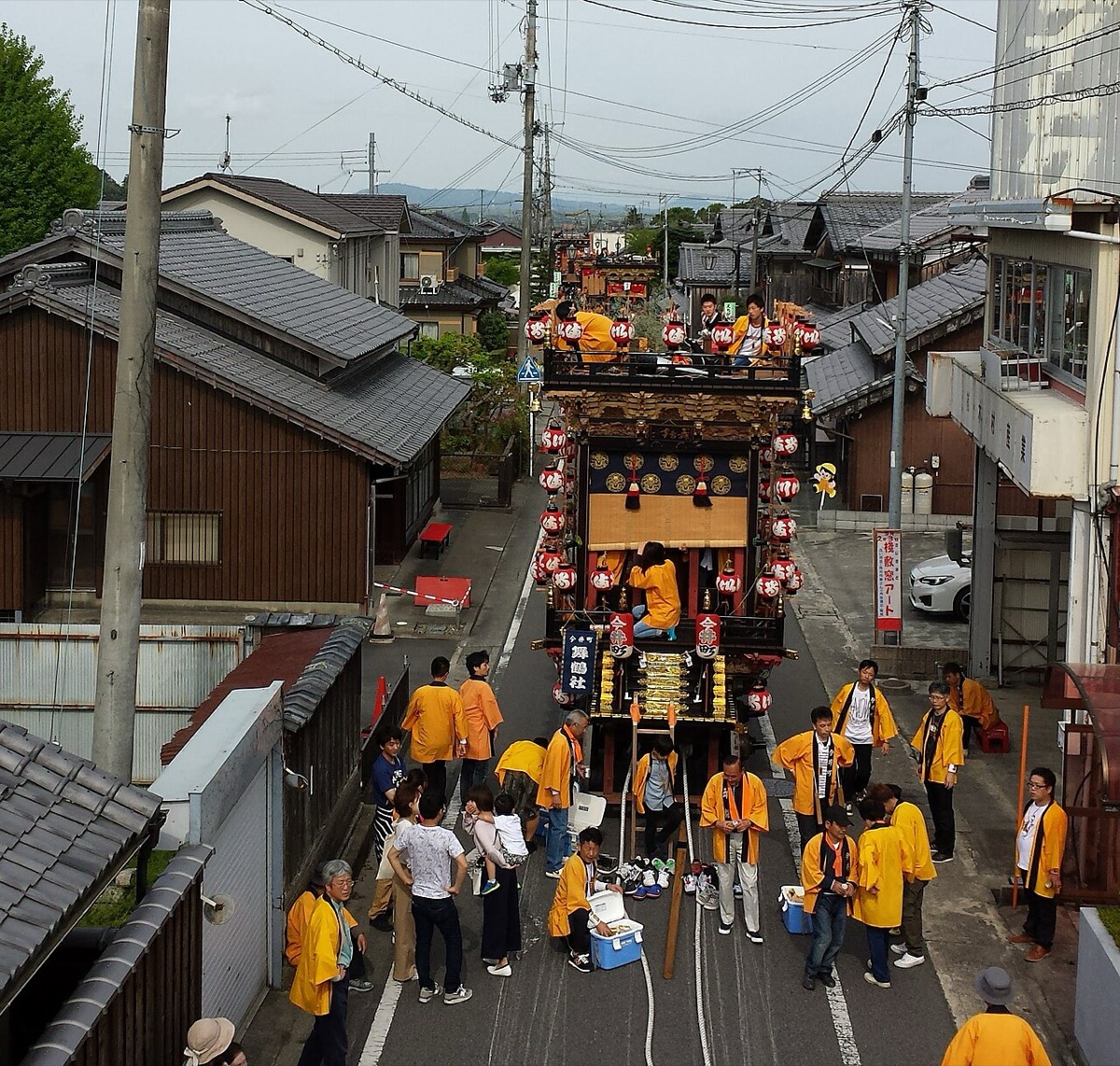 馬見岡綿向神社 日野祭