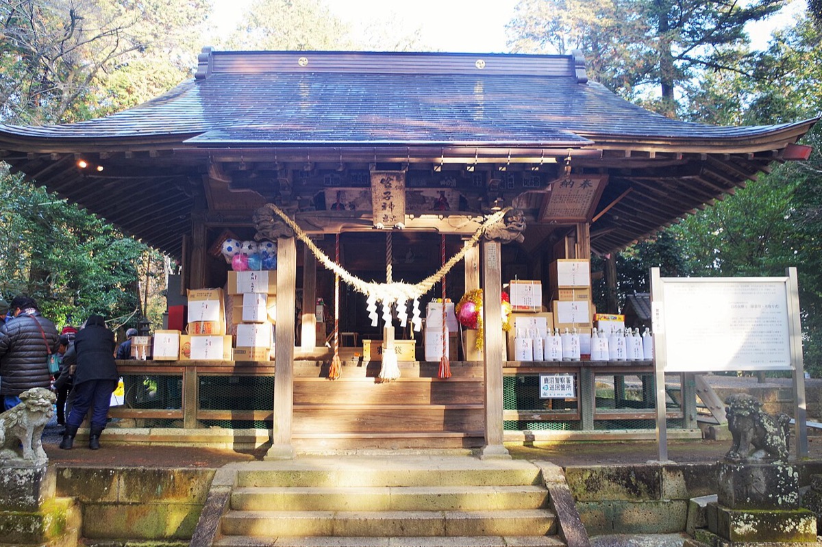 生子神社の泣き相撲