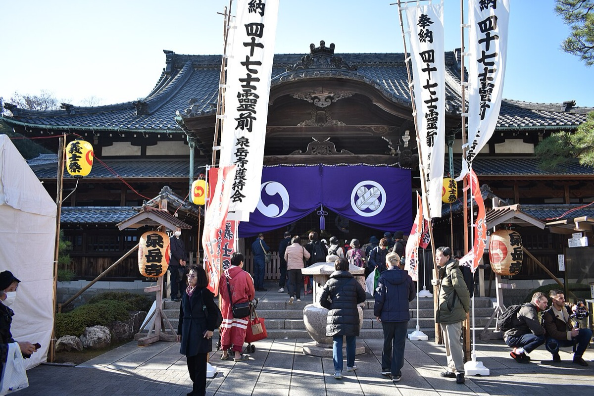 泉岳寺 赤穂義士祭