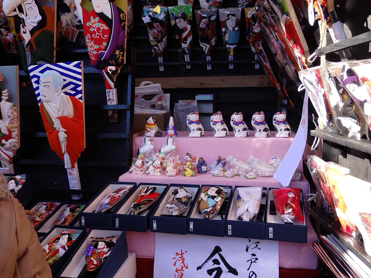 浅草寺 羽子板市